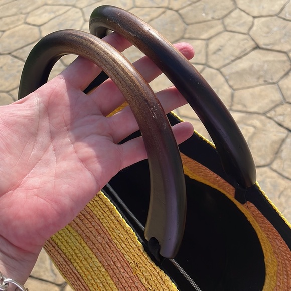 Eugenia Kim straw hat bag NWOT’s - Picture 7 of 8